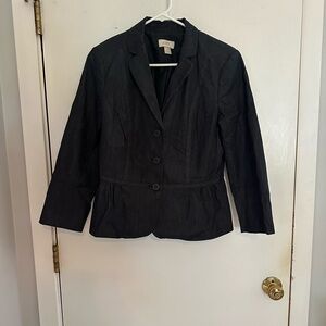 LOFT Gray Denim Women's Blazer